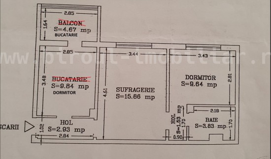 Verkauft Wohnung 3 Zimmer - Anda, Constanta